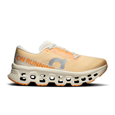 Zapatillas On Running Cloudmonster 3 mujer Squash Ivory