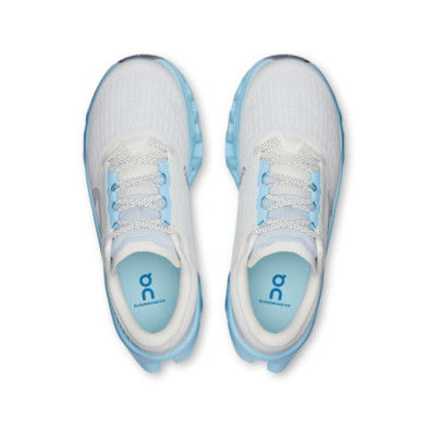Zapatillas On Running Cloudmonster 3 mujer Ivory Topaz azul blanco