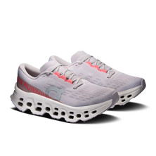Zapatillas On Running Cloudmonster 3 mujer Ether Ivory lila morado marfil