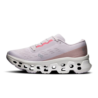 Zapatillas On Running Cloudmonster 3 mujer Ether Ivory tecnología CloudTec