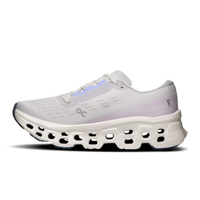 Zapatillas On Running Cloudmonster 3 mujer Frost Ivory  tecnología CloudTec