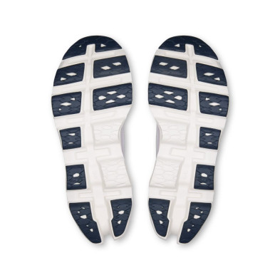 Zapatillas On Running Cloudmonster 3 mujer Frost Ivory pisada reactiva para correr como en las nubes