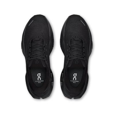 Zapatillas On Running Cloudrunner 3 Max hombre Black Black Upper de malla técnica que regula la temperatura