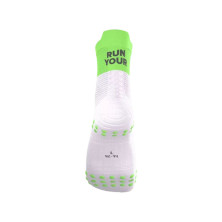 Calcetines Compressport Pro Racing V4.0 Run High Your Race Neon Green
