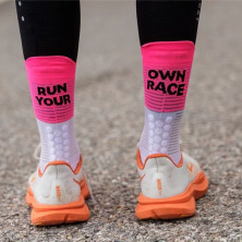 Calcetines On Running Pro Racing V4.0 Run High Your Race Neon Pink