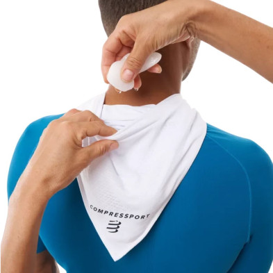 Bandana refrigerante Compressport Stayfresh Ice pañuelo refrescante con bolsillo para hielo