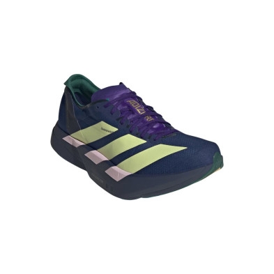 Zapatillas Adidas Adizero Adios Pro 4 Hombre Dark Blue Yellow Tint Clear Pink