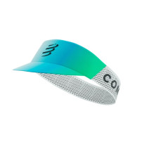 Visera running Compressport Pro Racing Visor Star unisex White Blue Green