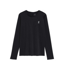 Camiseta manga larga On Running Core Long-T mujer Black