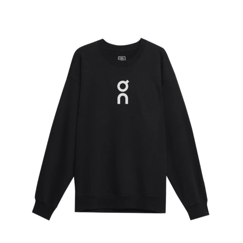 Sudadera On Running Club Crew hombre Black