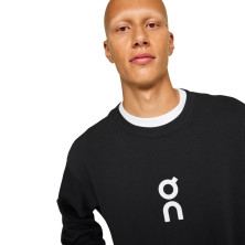 Sudadera On Running Club Crew hombre Black combina con todo