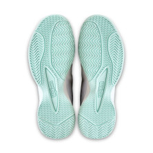Zapatillas Wilson Rush Pro L Junior Tennis Unisex White/ Bay/ Skipper Blue rendimiento en todo tipo de pistas