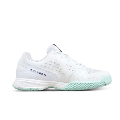 Zapatillas Wilson Rush Pro L Junior Tennis Unisex blanco verde azul marino