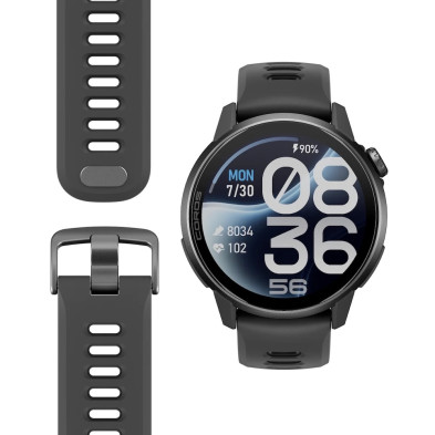 Reloj deportivo GPS Coros Pace Pro 4 negro correa