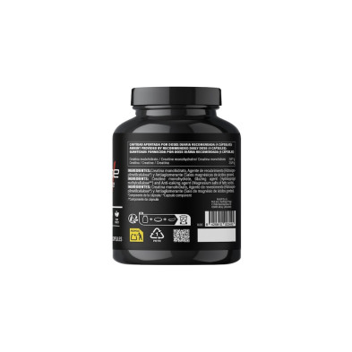 Creatina Cápsulas PowerGym composición