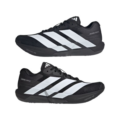 Zapatillas Adidas Adizero Dropset Pro hombre Core Black Cloud White Core Black Activa el modo híbrido