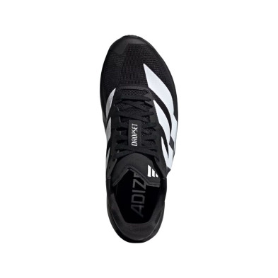 Zapatillas Adidas Adizero Dropset Pro hombre Core Black Cloud White Core Black velocidad y fuerza