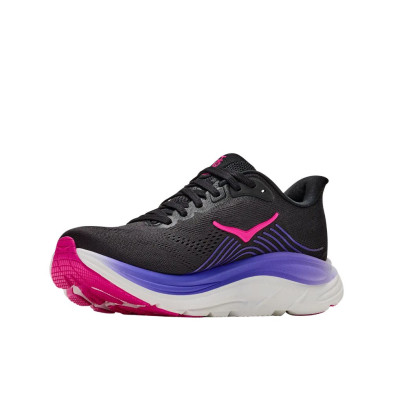 Zapatillas Hoka Clifton 11 mujer Black/ Neon Nebula para todos los niveles