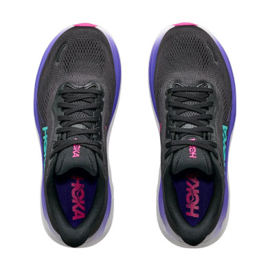 Zapatillas Hoka Clifton 11 mujer Black/ Neon Nebula nuevo empeine de malla técnica mejorada