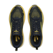Zapatillas trail Brooks Cascadia 20 hombre Navy Cyber Yellow Grey