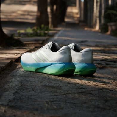 Zapatillas Adidas Supernova Rise 3 Hombre blanco plata azul verde con amortiguación Dreamstrike+ para mayor comodidad