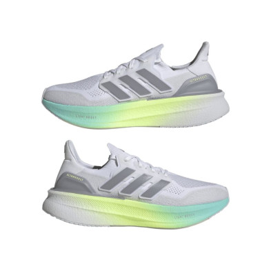 Zapatillas Ultraboost 5 Hombre Cloud White Halo Silver Flash Aqua sujeción