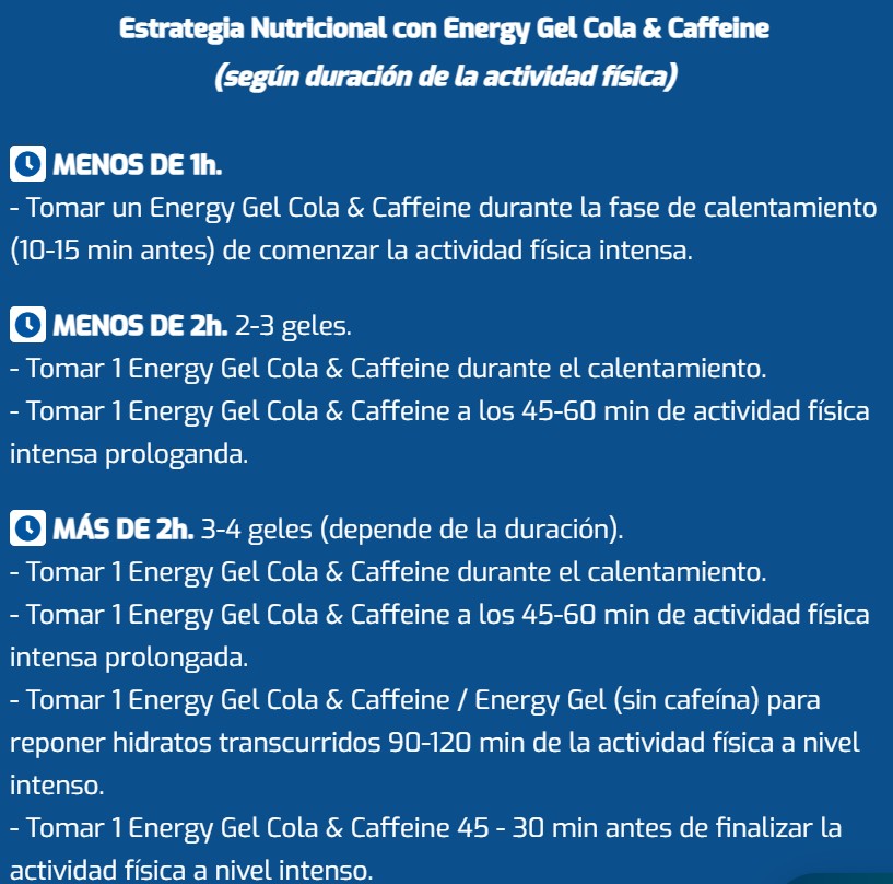 quinton sport tabla nutricional sabor cola