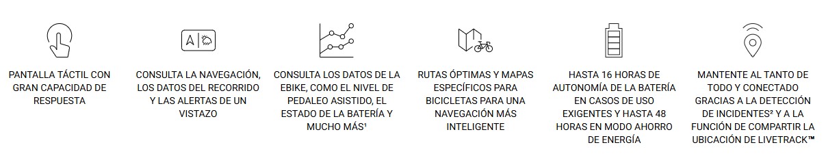 Garmin Edge Explore 3 característica principales