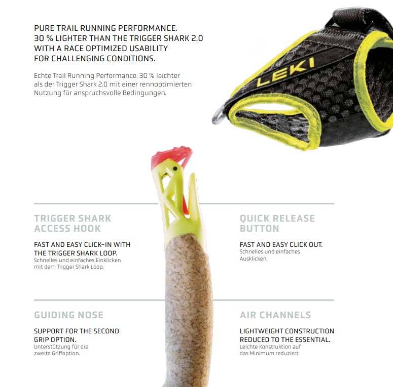 sistema de agarre Trail trigger shark