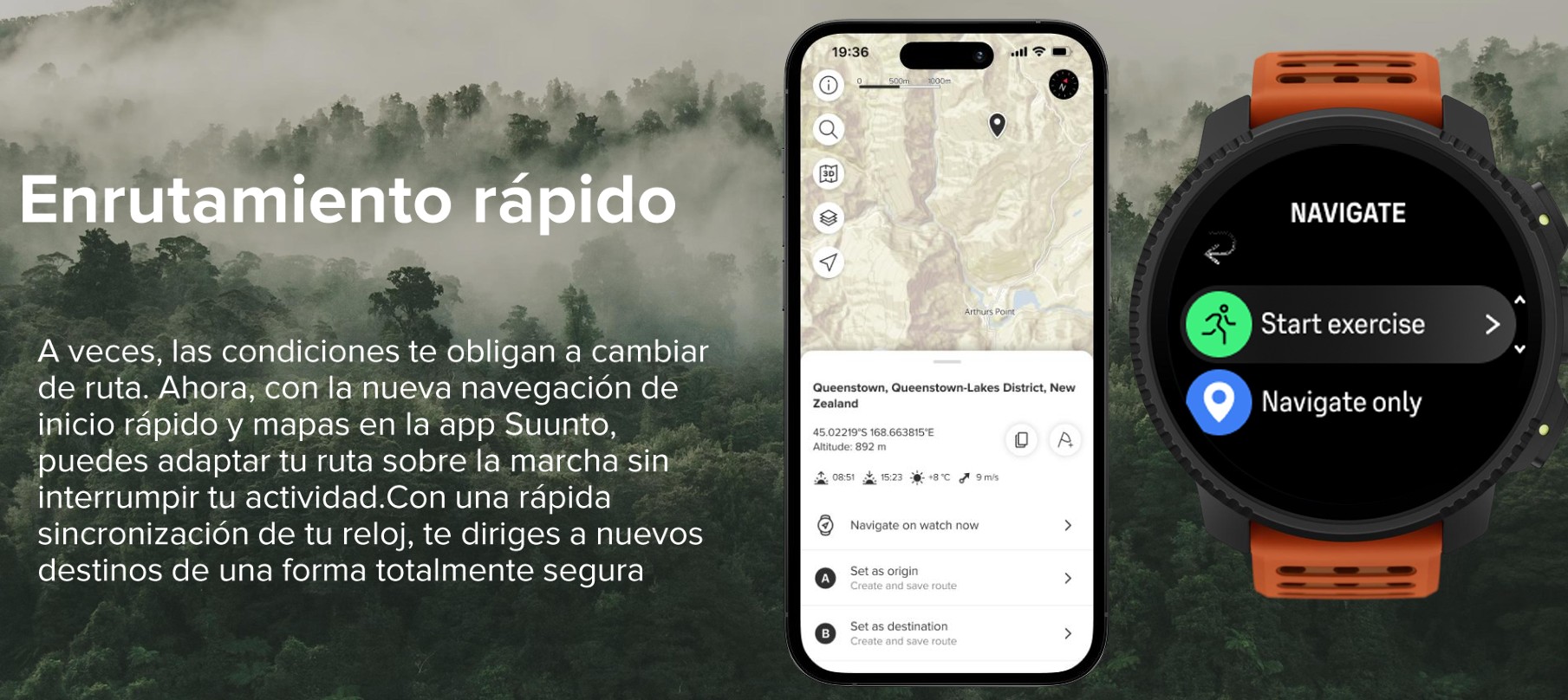Suunto Vertical 2 Enrutamiento rápido